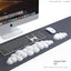 Mouse pad with wrist rest keyboard cloud anti-slip memory foam desktop office gamer mouse wrist rest - Korvel