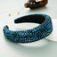 Premium Wide Brimmed Headdress with Rhinestones