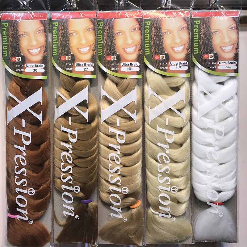 Premium African Black Braid Wig - Long, Exotic Style