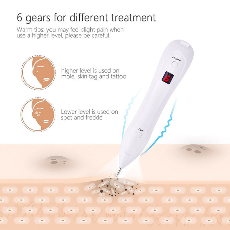 HailiCare Segundo Generación Lápiz para Puntos de Luna - Instrumento de Belleza Eléctrico