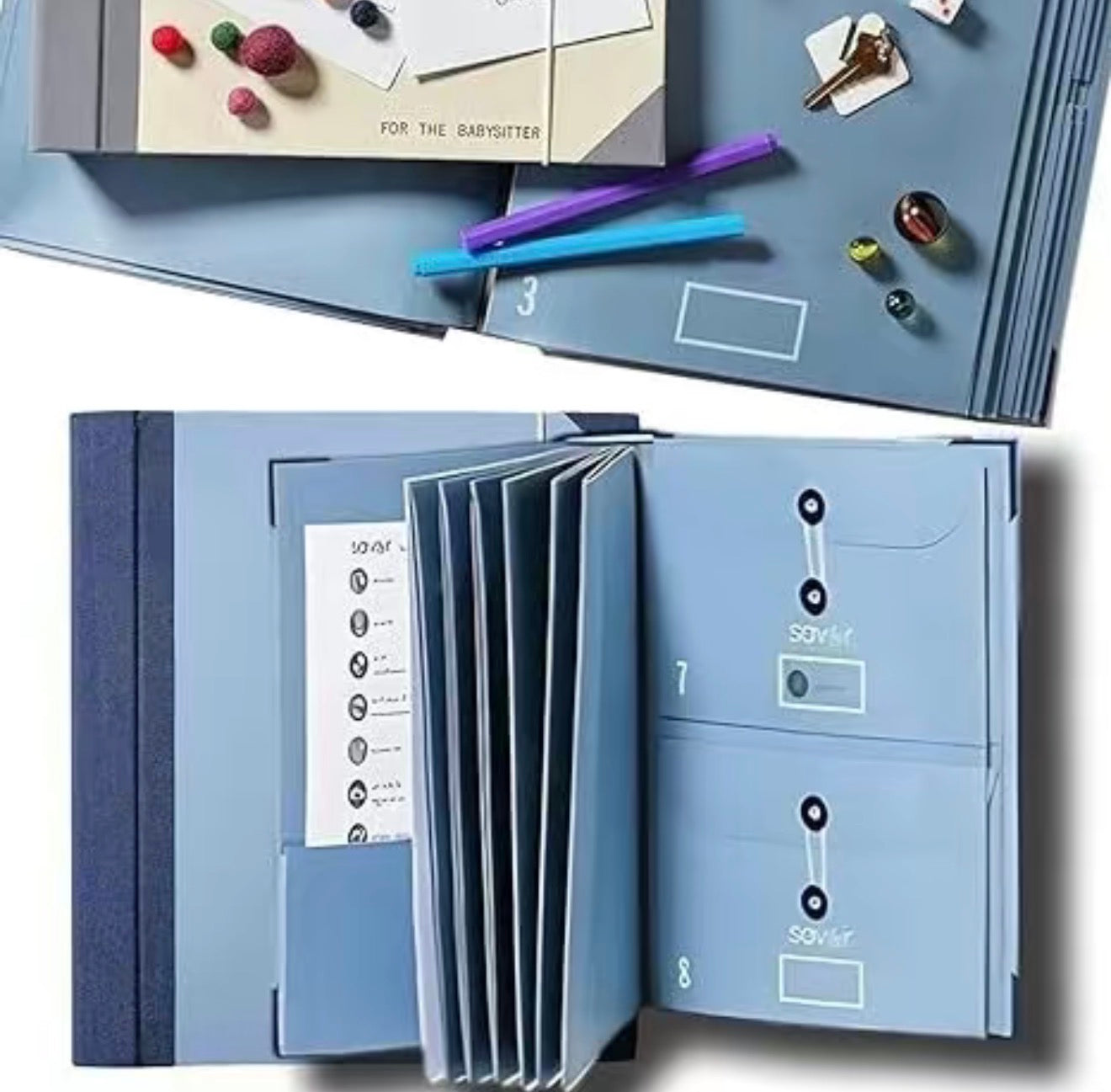 SecureFile Accordion Organizer - Korvel
