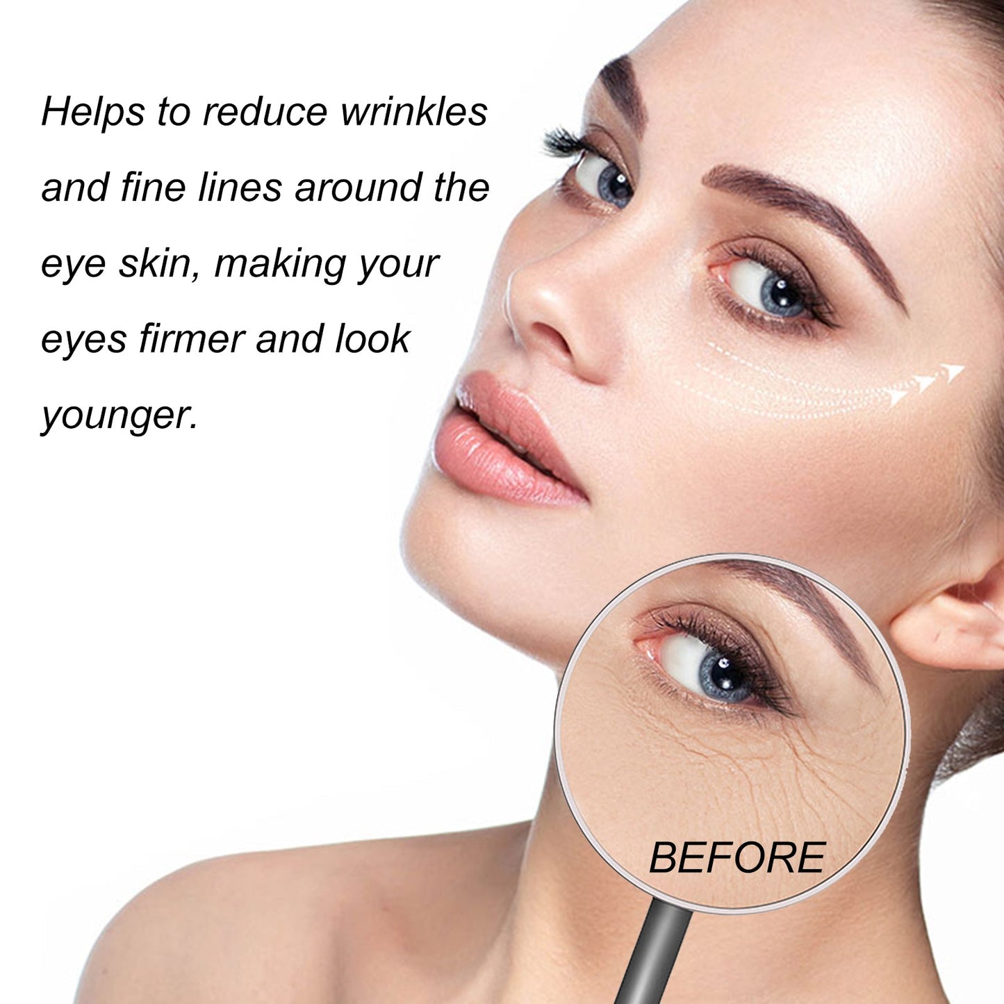 Ouhoe Collagen Soluble Eye Mask Tights Eye Area, Lightening Fine Lines And Hydrating Eye Mask - Korvel