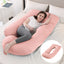 J-Shaped Pregnancy Pillow for Side Sleepers