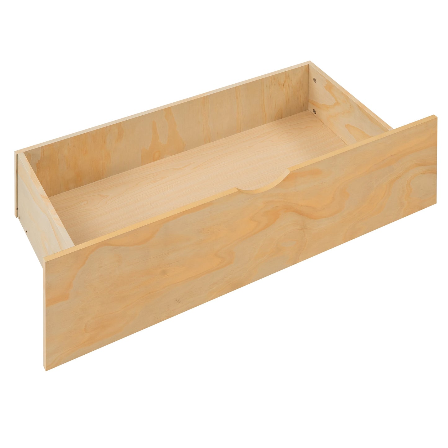 Full Size House Platform Bed with Storage Drawers and Roof Design