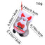 Christmas Doll Socks Cartoon Plush Christmas Socks Christmas Tree Pendant Santa Claus Snowman Candy Gift Bag - Korvel