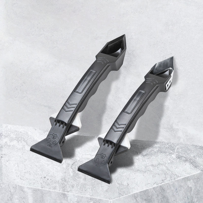 Glass Glue Shovel Gluer Beauty Seam Cleaning Tool Trimming Metal Scraper To Remove Silicone Scraper Scraper Gluer - Korvel