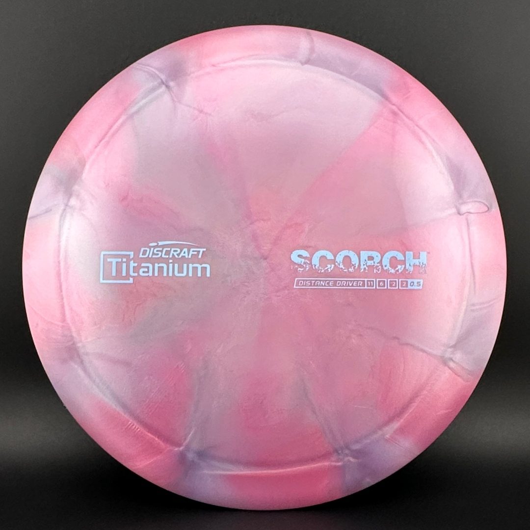 Titanium Swirl Scorch Disc Golf Driver