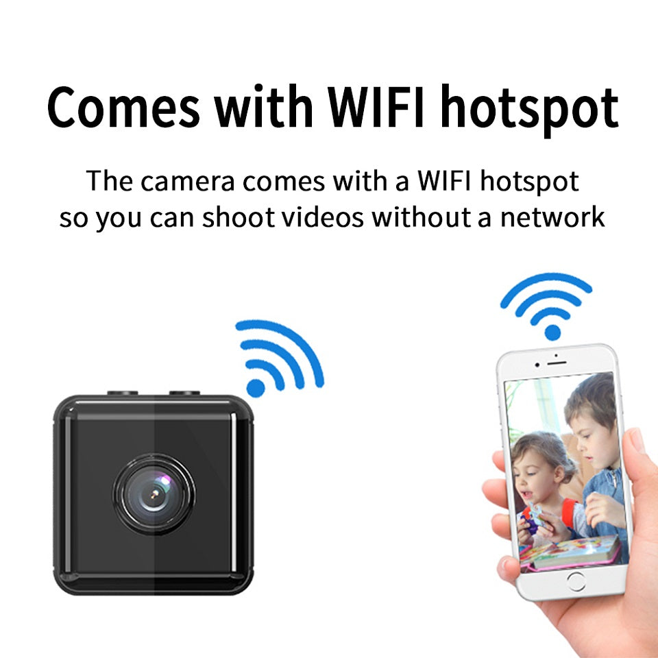 X6 HD Camera Home Security Monitoring Wireless IP Camera HD Night Vision Remote WiFi Camera - Korvel