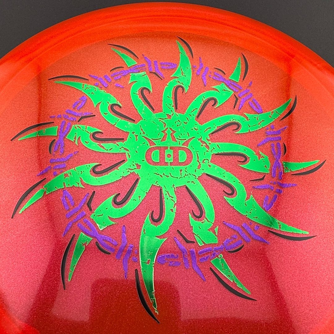 Lucid-Ice Glimmer Escape - Control de Disco de Golf con Alambre de Púas