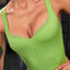 Sweetheart Neck Cropped Active Tank