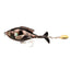 9.5cm/16.9g Propeller Rotary Tractor Bait Path Sub Bait Floating Water Rock Small Fat Water System Wave Climbing Fish bait - Korvel