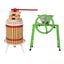 Fruit Wine Press and Crusher and Filter Bag,100% Nature Apple&Grape&Berries Crusher Manual Juice Maker for Kitchen - Korvel