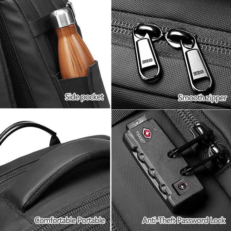 Air Tight Bags Valve Vacuum Compression Backpack system Expandable waterproof bagpack back pack travel laptop bag backpacks - Korvel