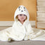 wholesale child baby cartoon animal face elephant hooded towel newborn - Korvel