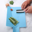 Portable PP folding vegetable board kitchen double-sided plastic cutting board multi-purpose vegetable cutting board drainage board - Korvel