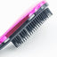 1pc Make Up Magic Anti-static Hair Brush Handle Tangle Detangling Comb Shower Electroplate Massage Comb Salon Hair Styling Tool - Korvel