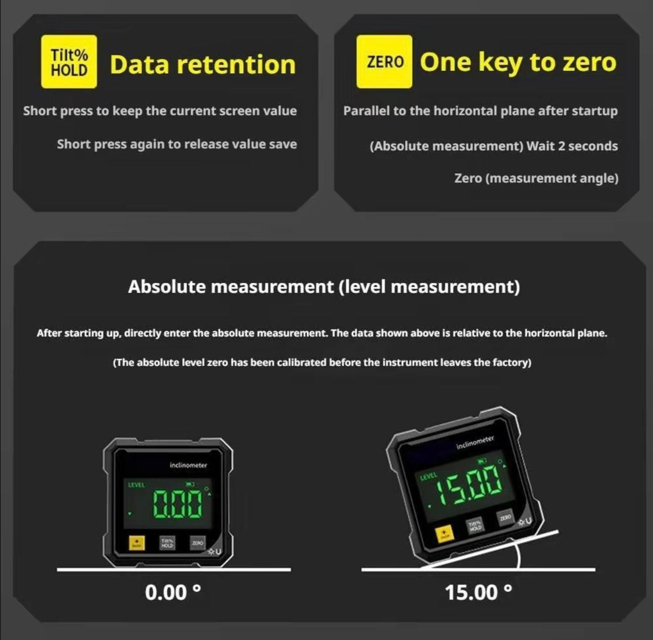 PrecisionBeam Angle Meter for Accurate Measurements