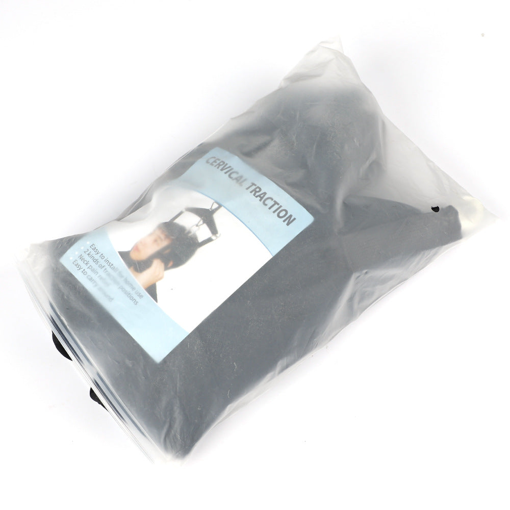 Dispositivo de tracción cervical portátil para soporte del cuello