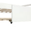 Daybed with Trundle Frame Set Twin Size White - Korvel