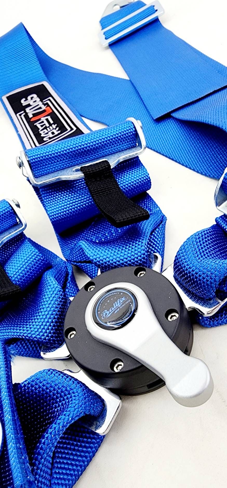 SPDZ1 X BallFix 4-Point 3” Racing Safety Harness for Ultimate Protection - Korvel