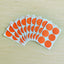 [120 pieces] Shield essential oil fragrance sticker non-woven fabric sticker adult and children silicone non mosquito repellent wristband - Korvel