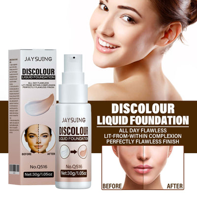 Warm Up Liquid Foundation - Brightening Skin Tone Concealer