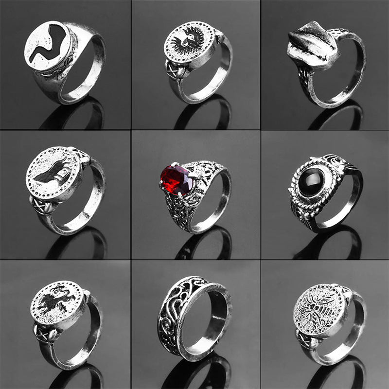 Dark Souls Ring European and American Fashion Retro Style Ring - Korvel