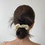 Pure Silk Large Scrunchies Ropes Hair Bands Ties Elastics Ponytail Holders for Women Girls Hair Accessories 19 Momme 3.5CM - Korvel