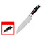 Household multi-purpose chef knife stainless steel vegetable and meat cutting small kitchen knife - Korvel