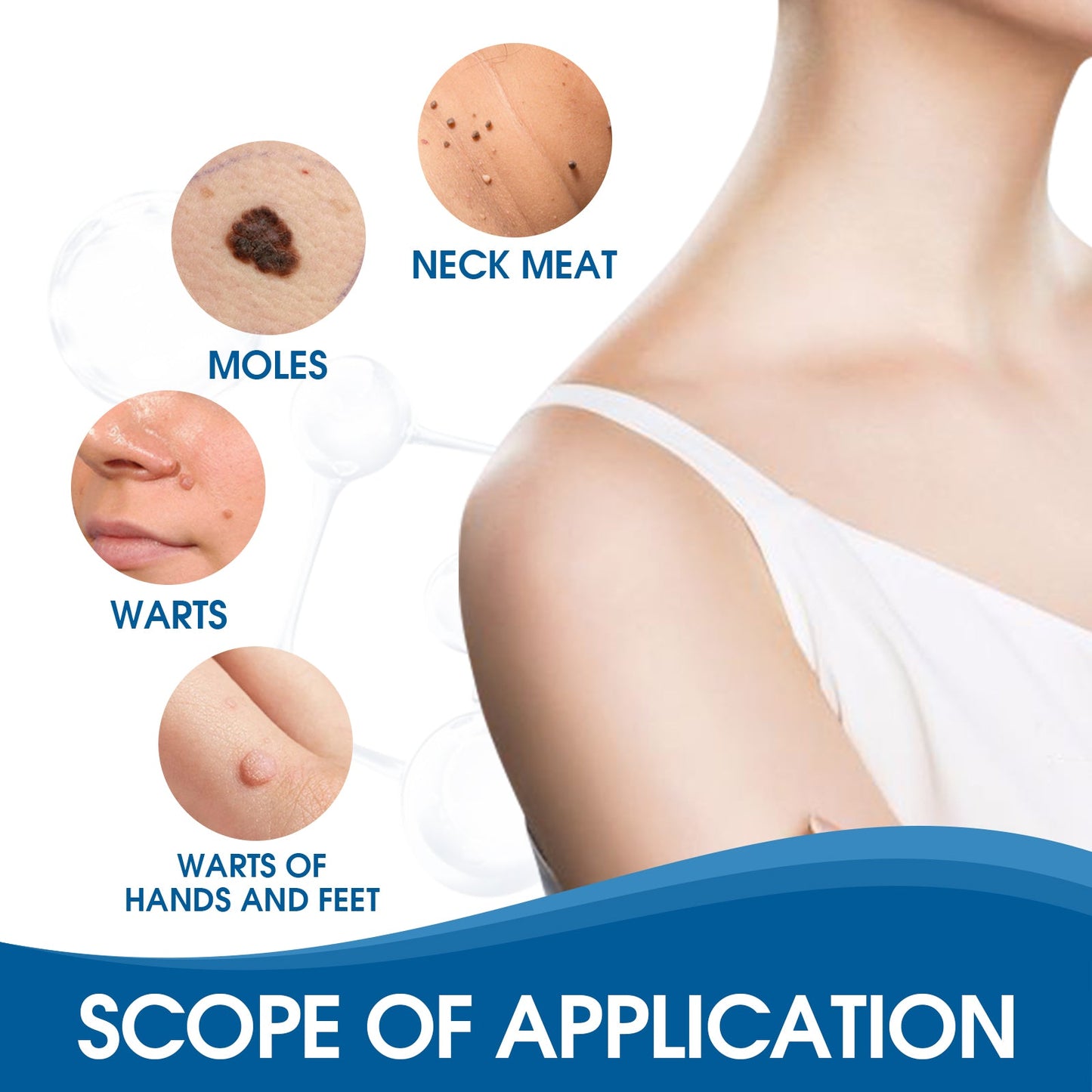 Wart Removers Seal & Heal Patches, Lightening Mole Gram Wart Repair Meat Grain Callus Corns Skin Clean And Smooth Patch - Korvel
