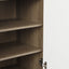 ON-TRANS 2-in-1 shoe storage platform and shoe cabinet, with soft cushioned seats and adjustable shelves, white - Korvel