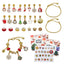DIY creative children's bracelet jewelry 24-grid calendar Christmas holiday surprise blind box silver set - Korvel