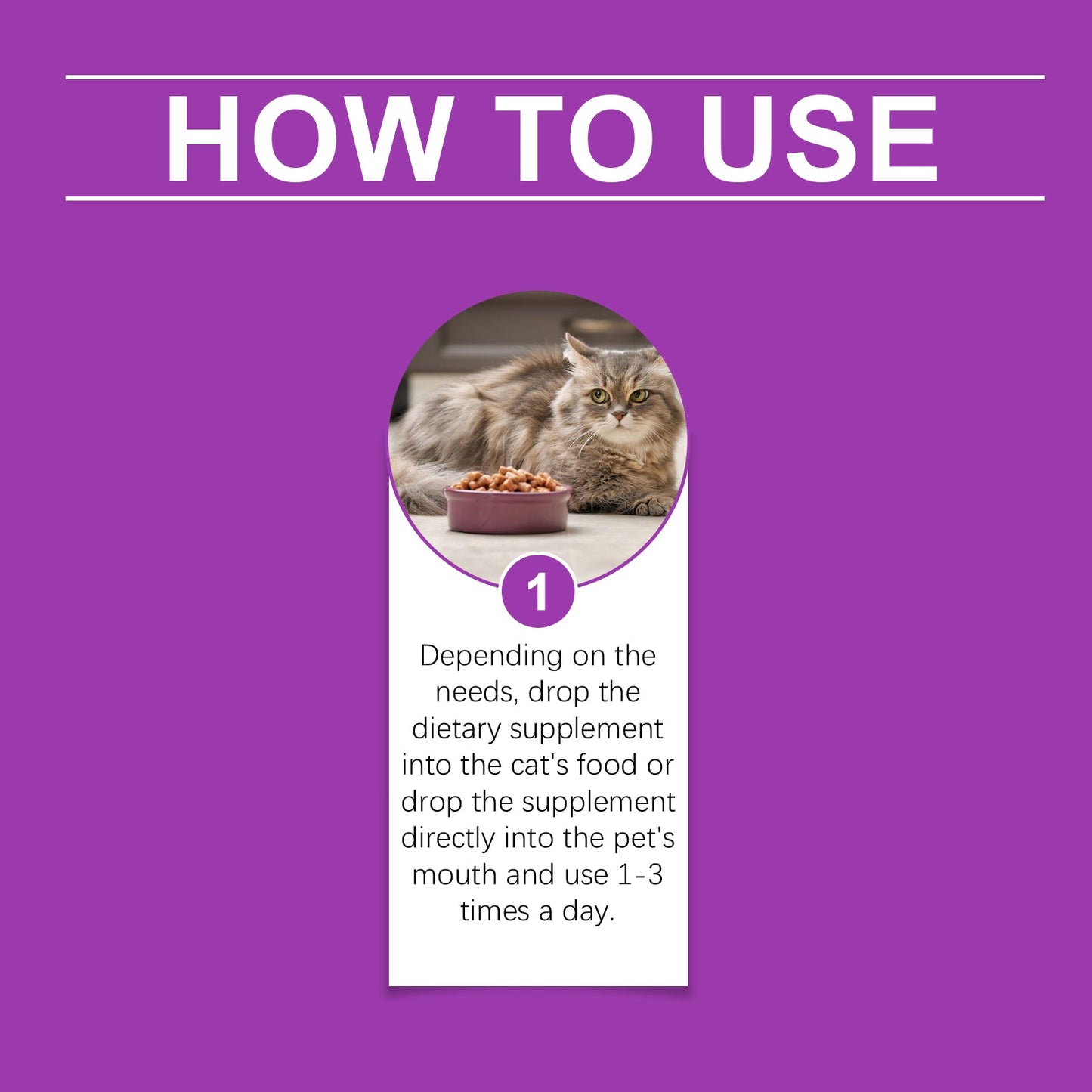 Pet Cat Vitamin Drops Care For Pets With Physical Discomfort Daily Care Vitamin Supplements - Korvel