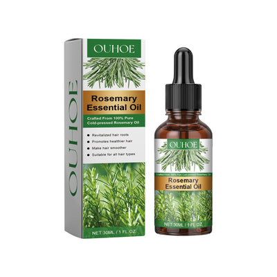 Rosemary Essential Oil, Repair Solid Hair Strong And Moisturizing Hair Roots Thick And Supple Hair Care Essential Oil - Korvel