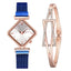 Women Square Watch Luxury Ladies Quartz Magnet Buckle Gradient Color Watches Relogio Feminino For Gift Clock - Korvel