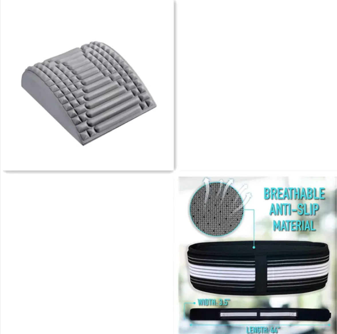 Premium Back Stretcher Pillow for Comfort and Support