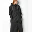 Chaqueta impermeable negra unisex
