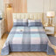 Premium Cotton Fitted Bed Sheet and Pillowcase Set
