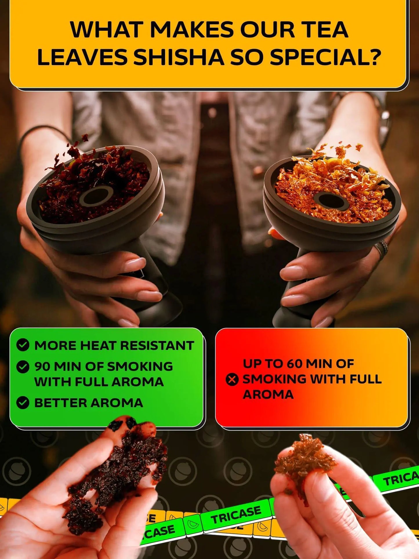 Fruity Shisha Hookah Flavor Set - 100g Premium Tobacco