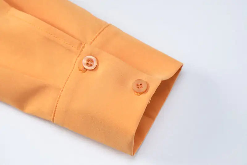 Vestido Mini Camisa Cutout Fuera de la Oficina