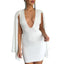 Elegant Solid Color Women's Shawl and Skirt Set