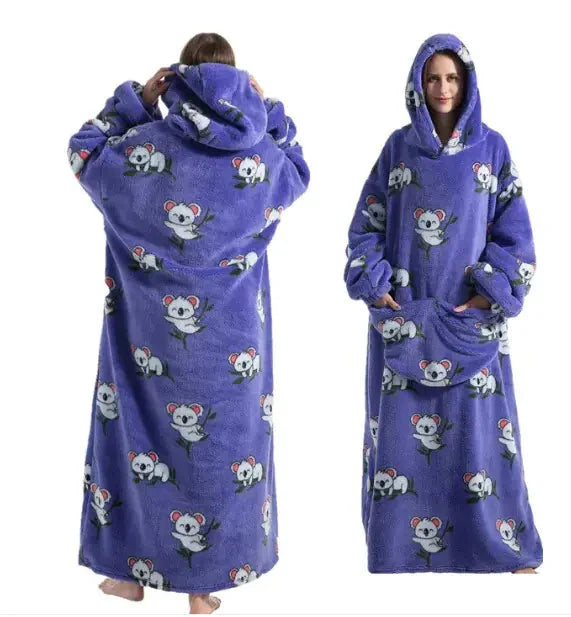 Chemise de Nuit en Molleton Grande Taille pour un Confort Ultime