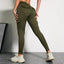Pantalones de Trabajo Fitness de Alta Elasticidad con Bolsillos para Mujeres
