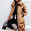 Abrigo Largo Elegante de Invierno para Mujeres