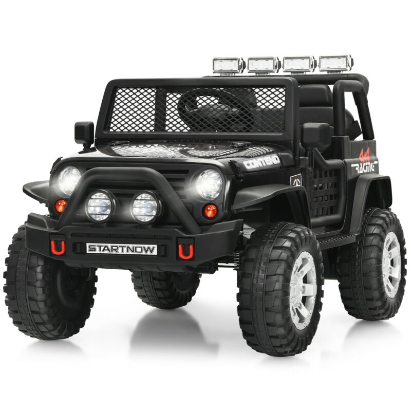 Camion électrique pour enfants 12V - Noir