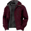 Men's Hooded Zipped Cotton-Padded Jacket