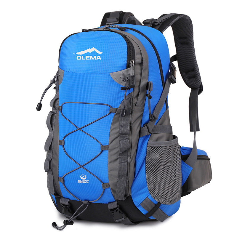 Large-Capacity Water-Resistant Travel Backpack