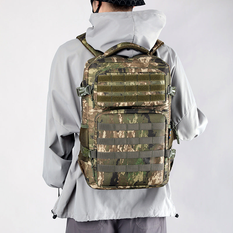 Mochila Grande Multifuncional de Camuflaje para Exterior