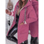 Veste zippée à capuche élégante pour femmes