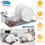 Escurridor de Platos de Acero Inoxidable Premium con Soporte para Cubiertos